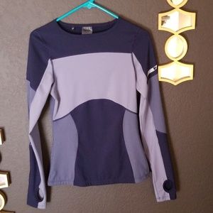 Gymshark long sleeve blue shirt